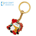 Porta-chaves panda casal animal bonito estilo chinês personalizado estilo chinês esmalte duro para lembrança